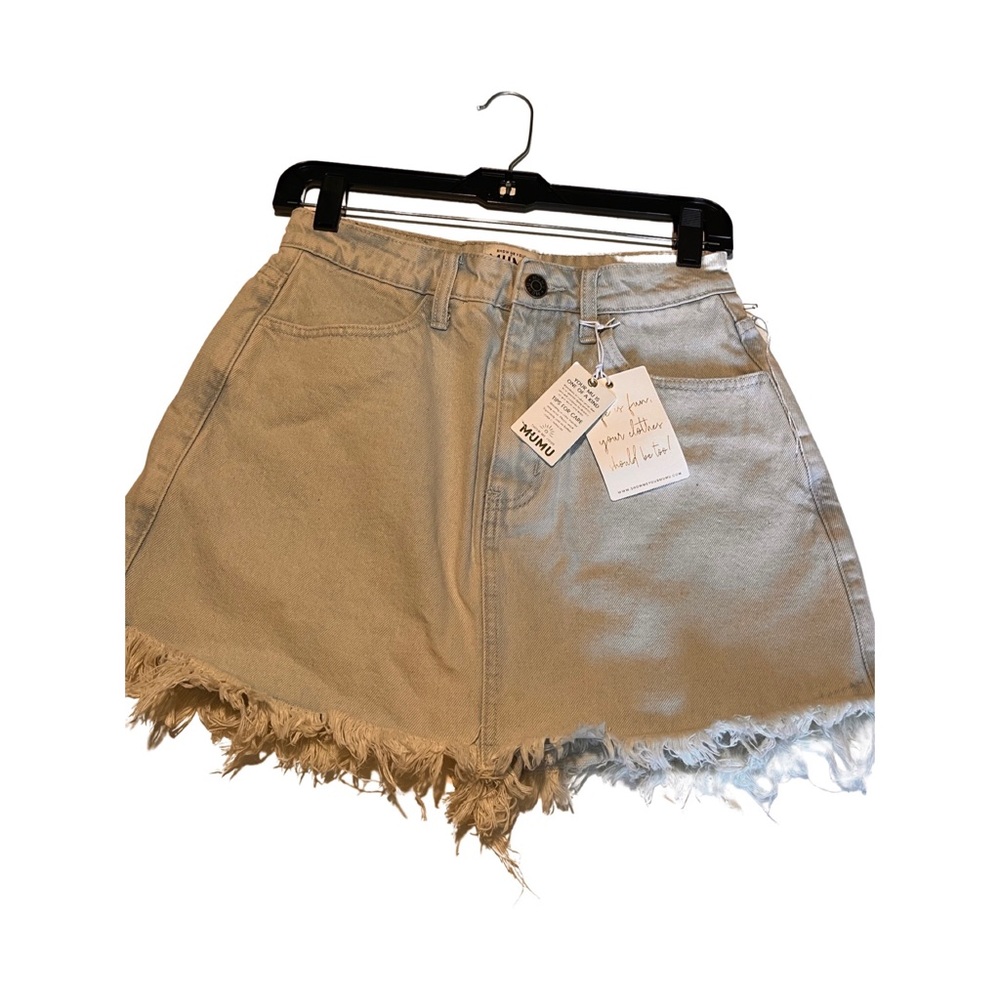 Show me your mumu statesboro skort Size 26 Sky mist - Picture 6 of 6